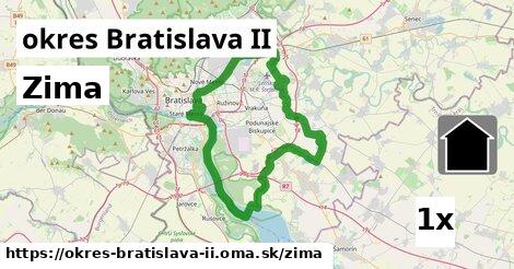 zima v okres Bratislava II
