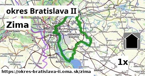 zima v okres Bratislava II