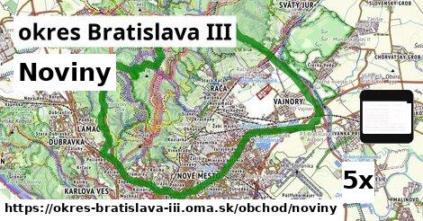 Noviny, okres Bratislava III