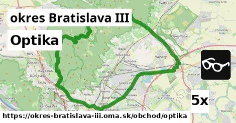 Optika, okres Bratislava III