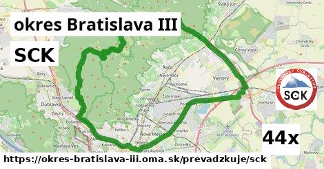 SCK, okres Bratislava III
