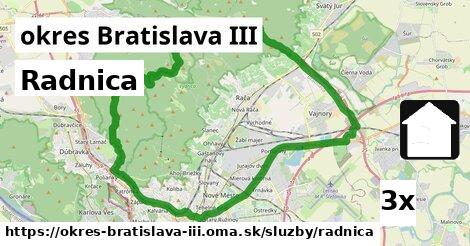 Radnica, okres Bratislava III