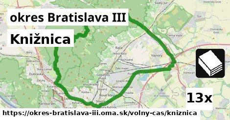 Knižnica, okres Bratislava III