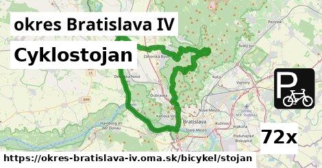 Cyklostojan, okres Bratislava IV