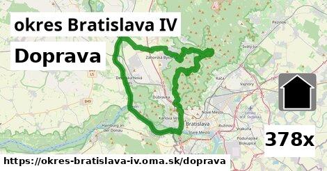 doprava v okres Bratislava IV