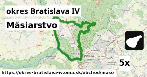 Mäsiarstvo, okres Bratislava IV