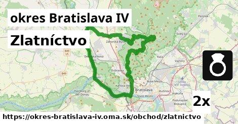 Zlatníctvo, okres Bratislava IV