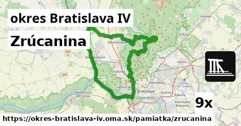 Zrúcanina, okres Bratislava IV