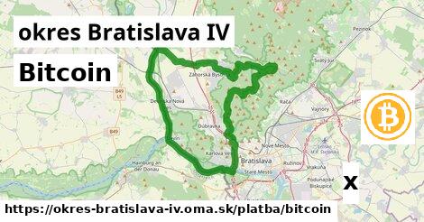 Bitcoin, okres Bratislava IV