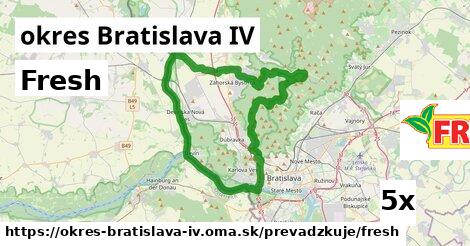 Fresh, okres Bratislava IV