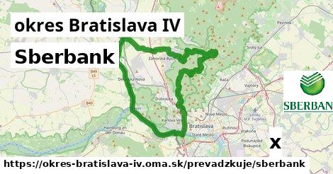 Sberbank, okres Bratislava IV