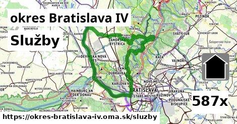 služby v okres Bratislava IV