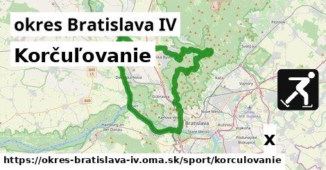 Korčuľovanie, okres Bratislava IV