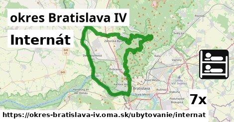 Internát, okres Bratislava IV