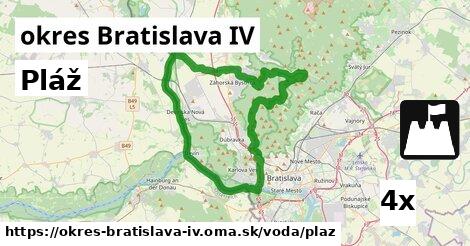 Pláž, okres Bratislava IV