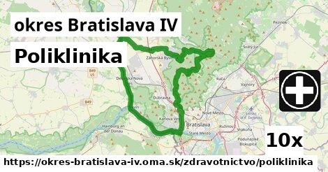 Poliklinika, okres Bratislava IV