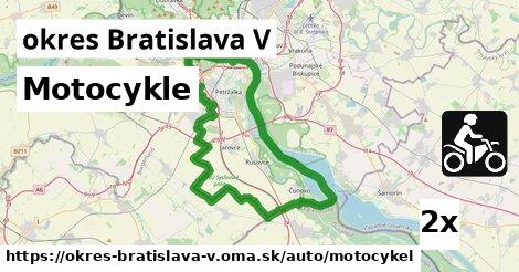 Motocykle, okres Bratislava V