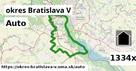 auto v okres Bratislava V