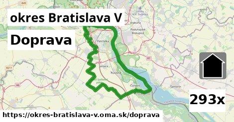 doprava v okres Bratislava V