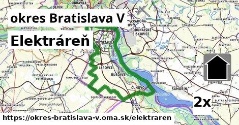 elektráreň v okres Bratislava V