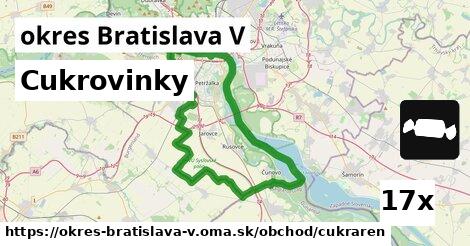 Cukrovinky, okres Bratislava V