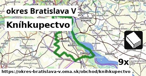 Kníhkupectvo, okres Bratislava V