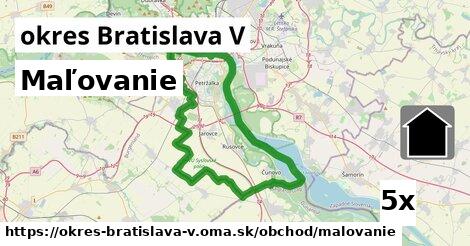 Maľovanie, okres Bratislava V