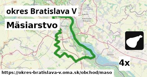 Mäsiarstvo, okres Bratislava V