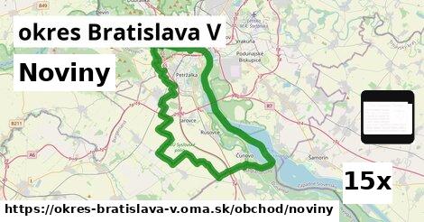 Noviny, okres Bratislava V