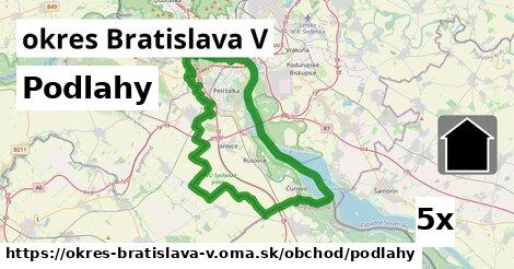 Podlahy, okres Bratislava V
