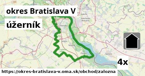 úžerník, okres Bratislava V