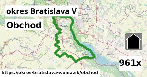 obchod v okres Bratislava V