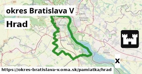 Hrad, okres Bratislava V