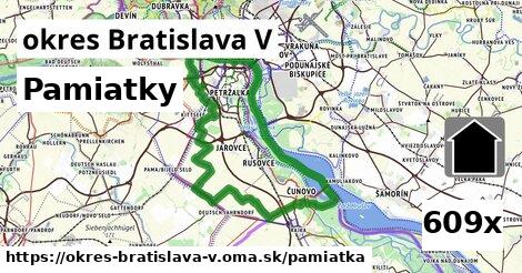 pamiatky v okres Bratislava V