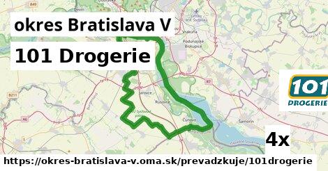 101 Drogerie, okres Bratislava V
