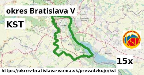 KST, okres Bratislava V