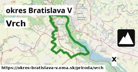 Vrch, okres Bratislava V