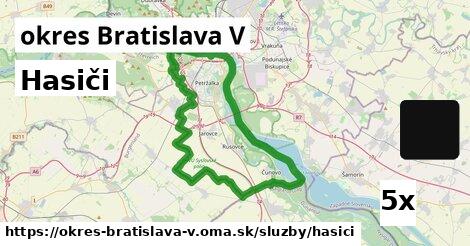 Hasiči, okres Bratislava V