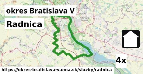 Radnica, okres Bratislava V