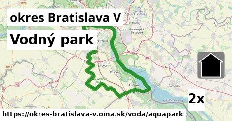 Vodný park, okres Bratislava V