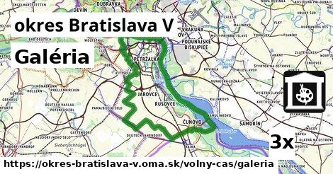 Galéria, okres Bratislava V