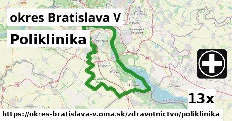 Poliklinika, okres Bratislava V