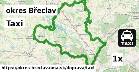 Taxi, okres Břeclav