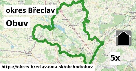 Obuv, okres Břeclav