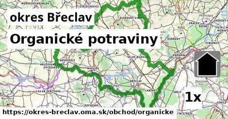 Organické potraviny, okres Břeclav