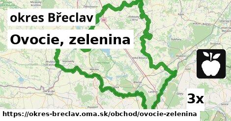 Ovocie, zelenina, okres Břeclav