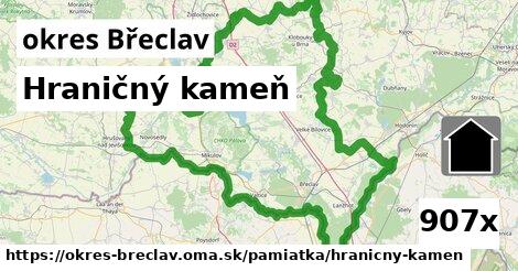 Hraničný kameň, okres Břeclav