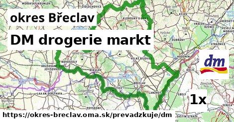 DM drogerie markt, okres Břeclav