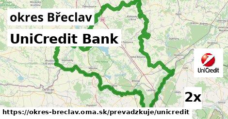 UniCredit Bank, okres Břeclav