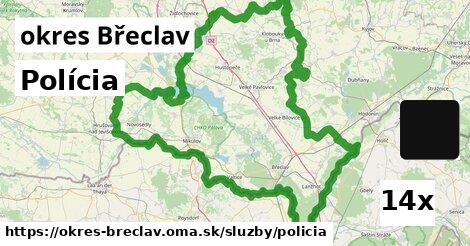 Polícia, okres Břeclav